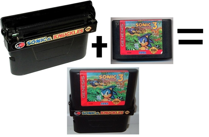 sonic and knuckles cartridge